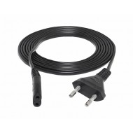 Kabel zasilający sieciowy CE 0,5m. - KABL-33222 / LXK7998